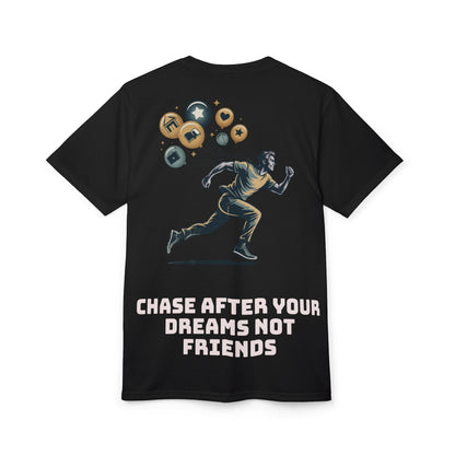 Dream Chaser Unisex Cut & Sew Tee - Motivational Shirt for Dreamers