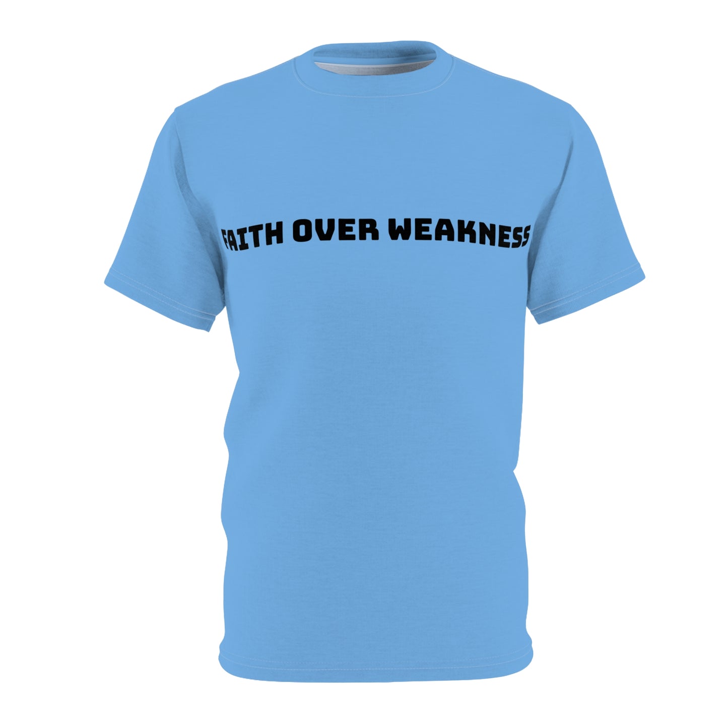 T-Shirt - Faith Over Weakness Inspirational Tee
