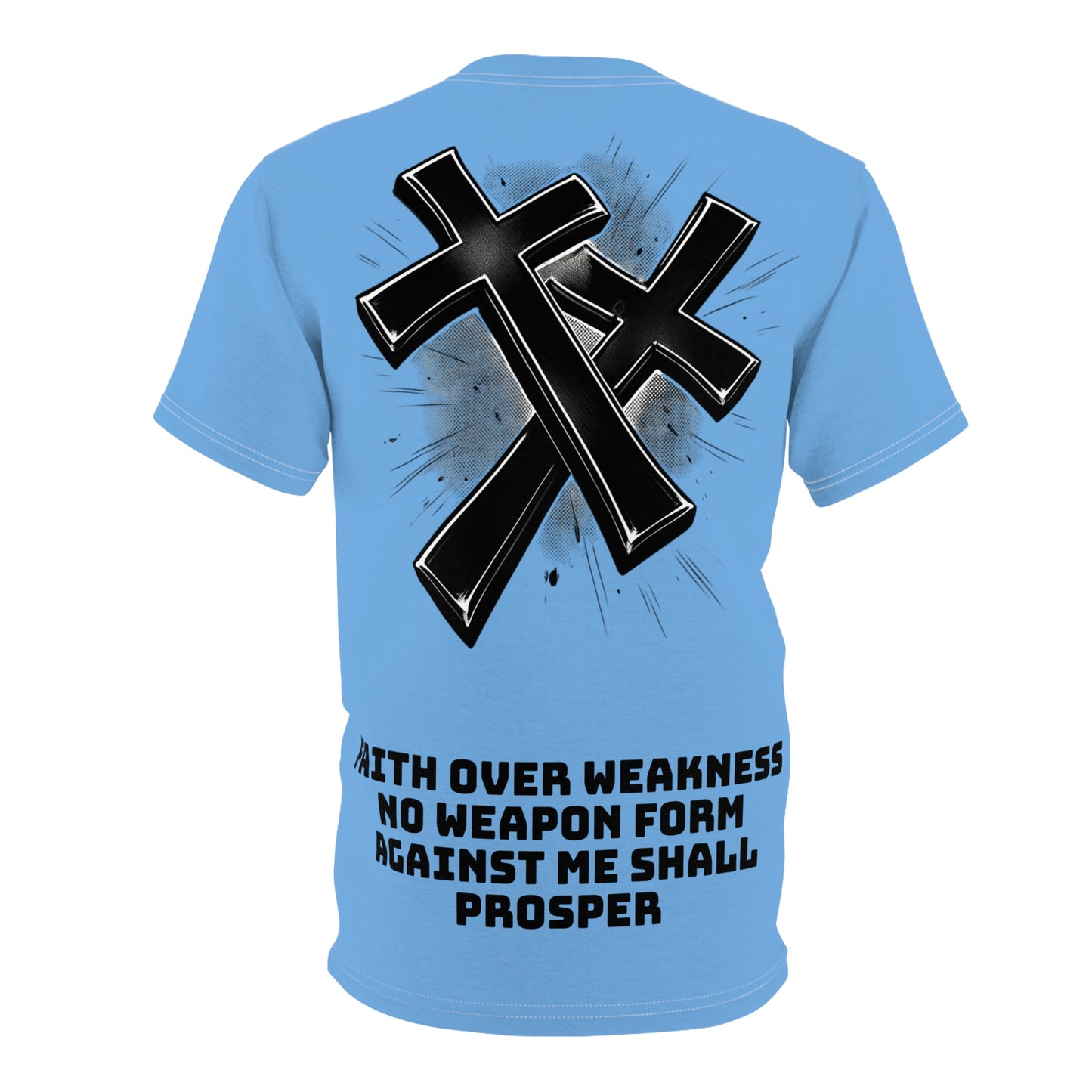 T-Shirt - Faith Over Weakness Inspirational Tee