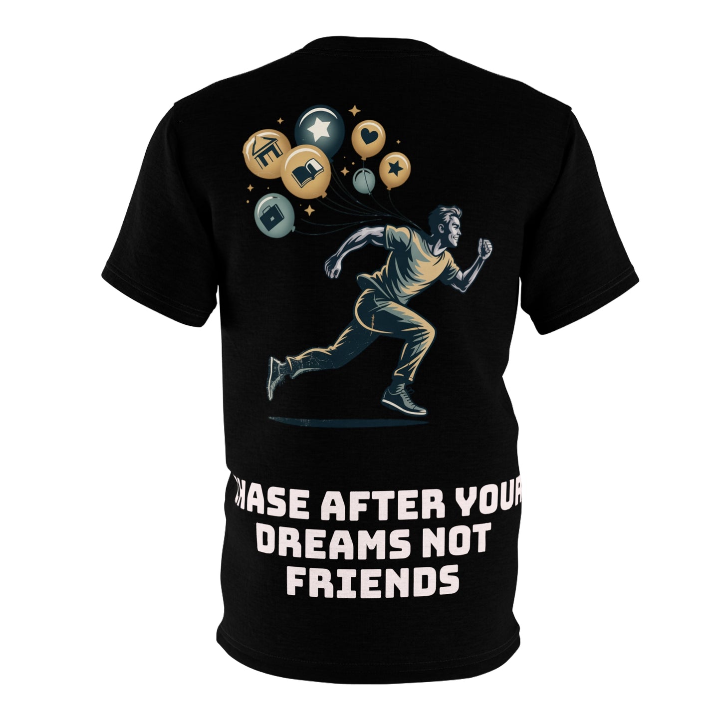 Dream Chaser Unisex Cut & Sew Tee - Motivational Shirt for Dreamers