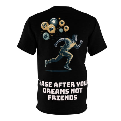 Dream Chaser Unisex Cut & Sew Tee - Motivational Shirt for Dreamers