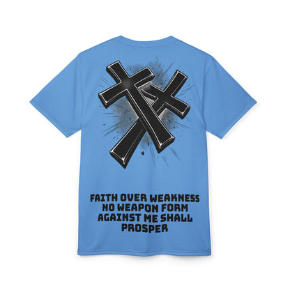 T-Shirt - Faith Over Weakness Inspirational Tee