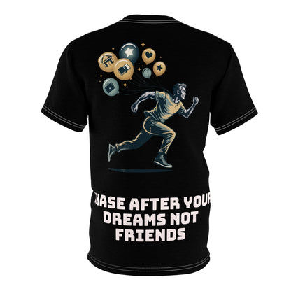 Dream Chaser Unisex Cut & Sew Tee - Motivational Shirt for Dreamers